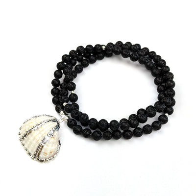 Sea Shell Pendant Tasbih Prayer Beads | Grounded Revival