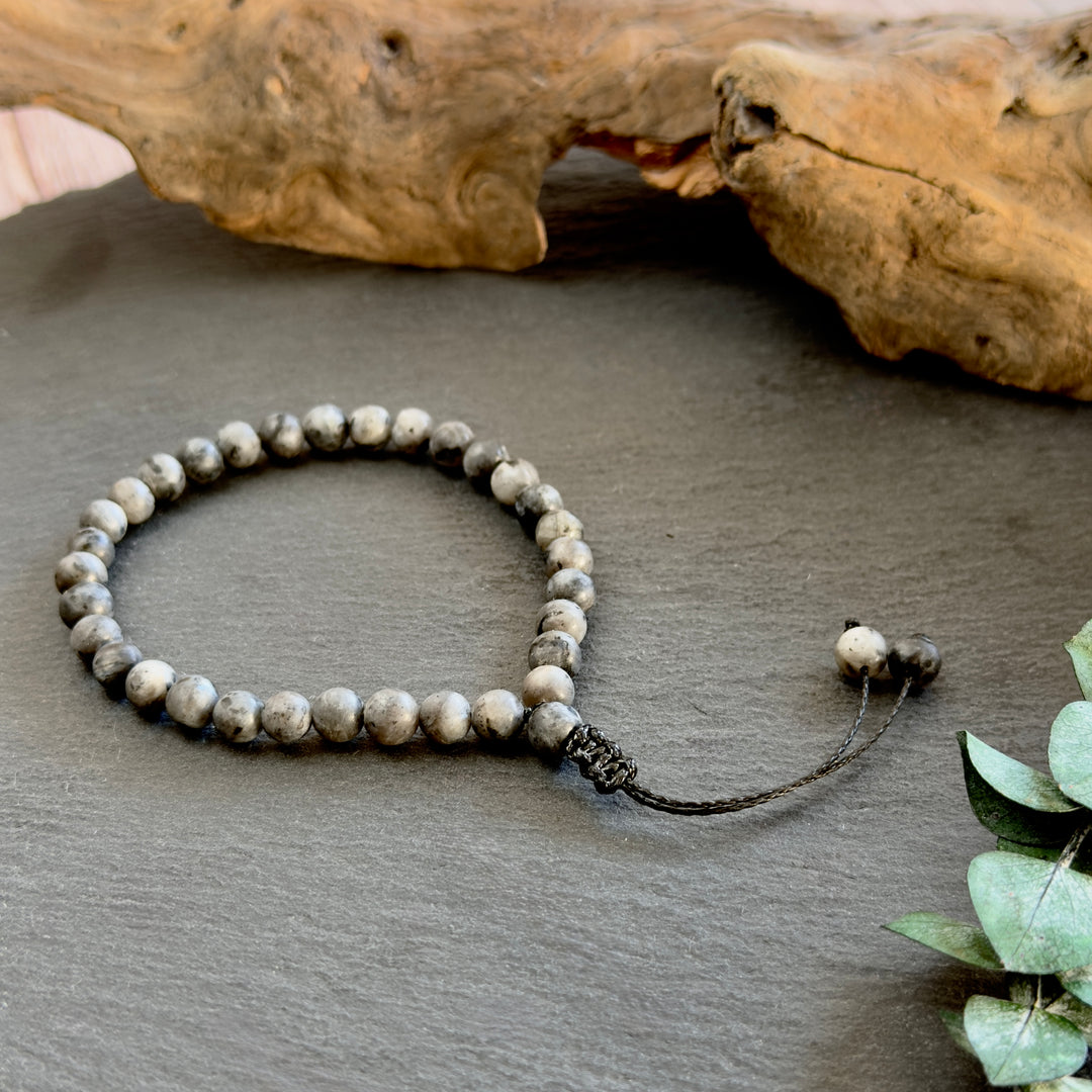 Matte Labradorite Tasbih Bracelet – Rukn Men's Collection