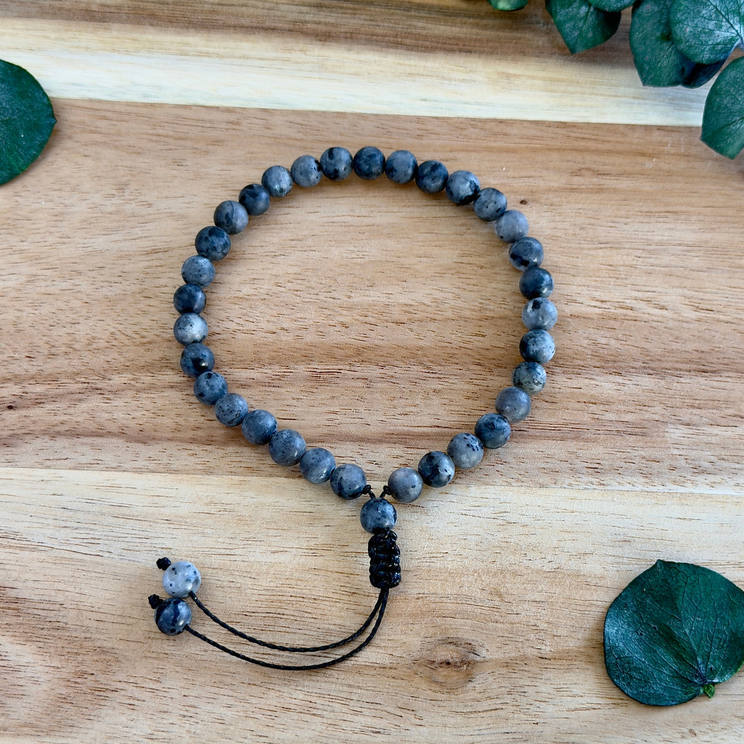 Matte Labradorite Tasbih Bracelet – Rukn Men's Collection