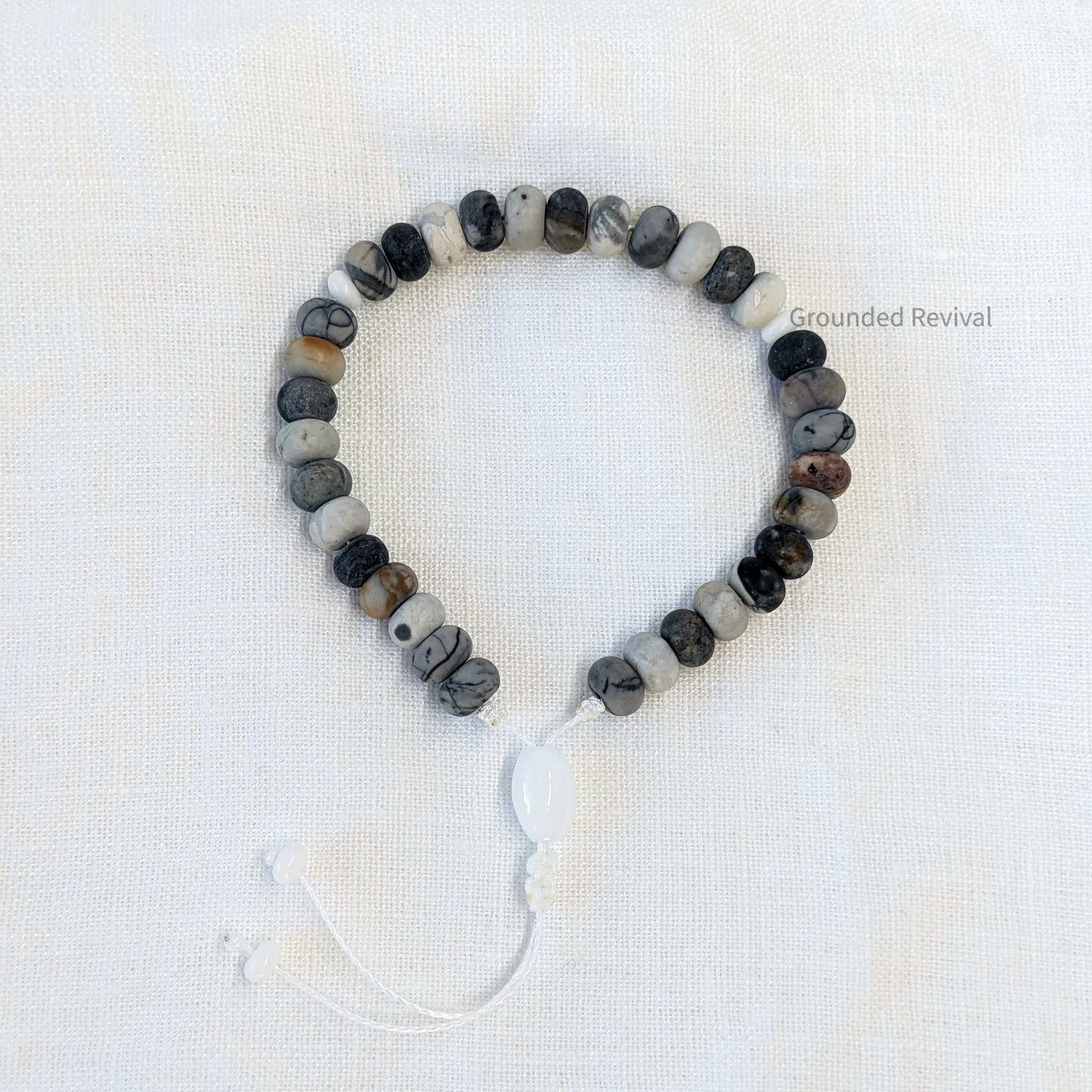 American Picasso Tasbih Bracelet | Men's Prayer Beads - 33 Disc Beads, 8mm