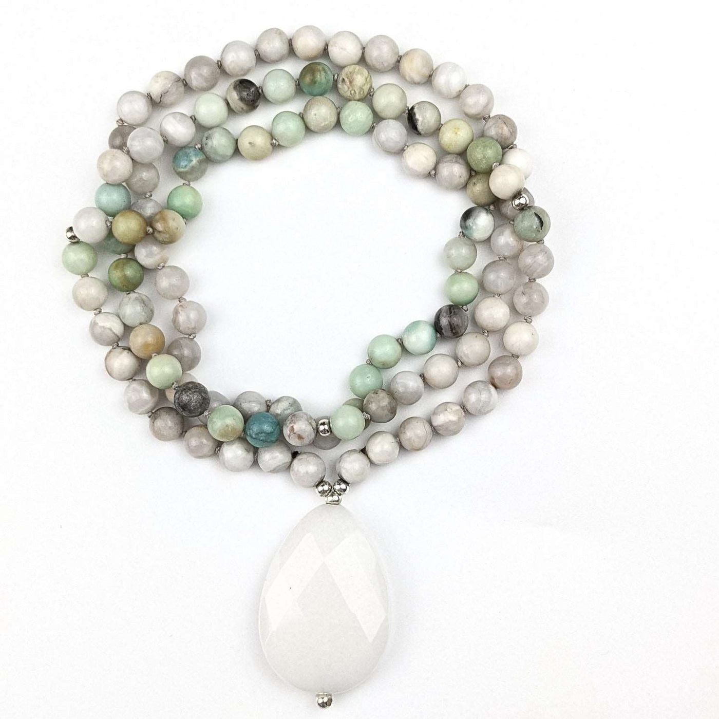Amazonite Jade Tasbih, islamic_prayer_beads - Grounded Revival