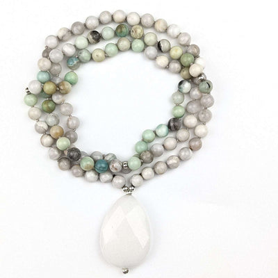 Amazonite Jade Tasbih, islamic_prayer_beads - Grounded Revival