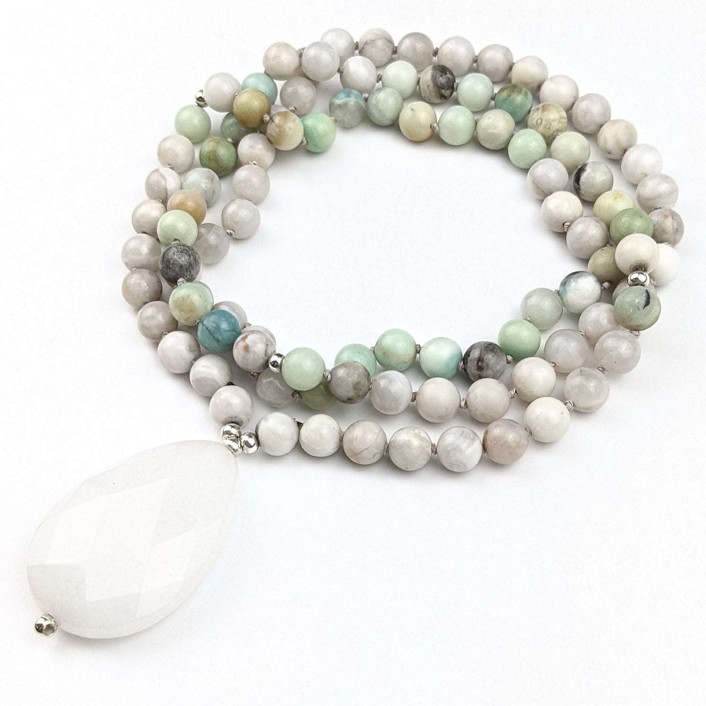 Amazonite Jade Tasbih, islamic_prayer_beads - Grounded Revival