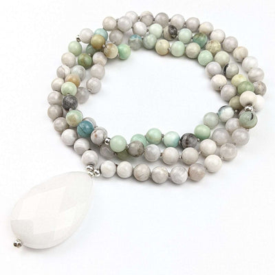 Amazonite Jade Tasbih, islamic_prayer_beads - Grounded Revival