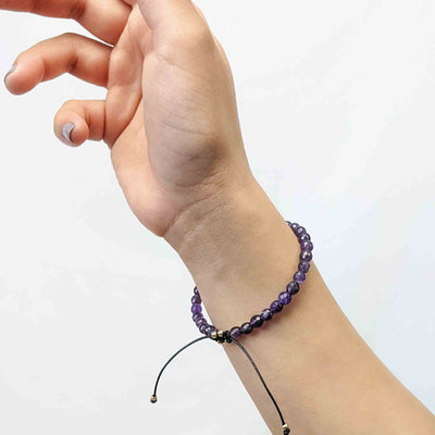 Amethyst Tasbih Bracelet, islamic_prayer_beads - Grounded Revival