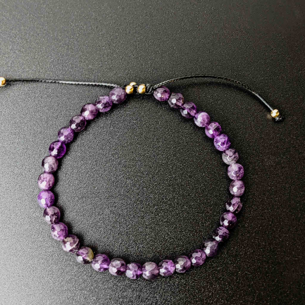 Amethyst Tasbih Bracelet, islamic_prayer_beads - Grounded Revival